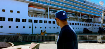 What happens to a cruise ship after it hits an iceberg?