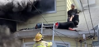 Neighbor risks life to save man, woman from house fire in Pennsylvania