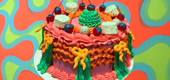In modern cake decoration, more is more. There's a life lesson hidden just beneath the frosting