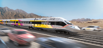 Brightline West broke ground, now the high-speed train is on the clock for 2028 Olympics