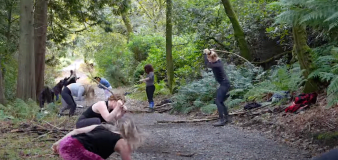 Women are paying big money to scream, smash sticks in the woods. It's called a rage ritual