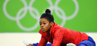 Gabby Douglas makes improbable gymnastics return nearly eight years after Rio Olympics