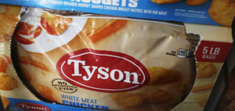 Tyson shares close lower as pinched consumers get choosy about meat