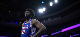 Joel Embiid remains a stark reminder of the grueling journey of the NBA playoffs