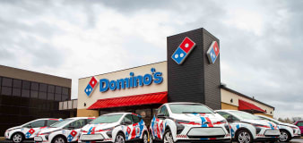 Domino's will soon have the largest electric pizza delivery fleet in the U.S.