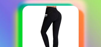 Amazon shoppers convinced me to buy these super comfortable leggings that are on sale for $21