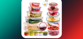 28-piece food storage container set is a best seller