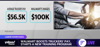 Trucker pay boost has desired effect at Walmart: Exec