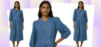 This denim dress is the star of M&S' spring range