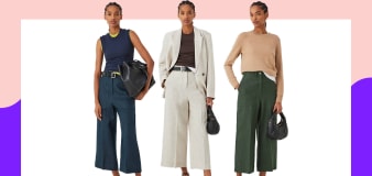These cropped linen trousers are a wardrobe staple