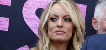 Photo supposedly showing Stormy Daniels in mushroom-print dress is altered: Fact check