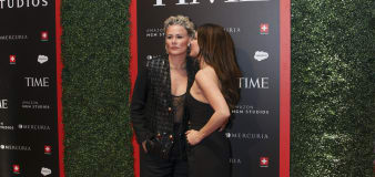 Sophia Bush and girlfriend Ashlyn Harris make their red-carpet debut in coordinating looks