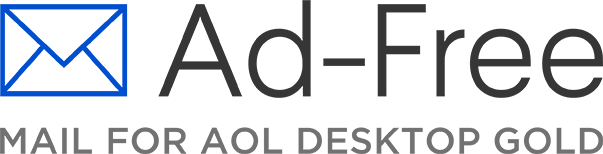Ad-Free Mail for Desktop Gold Logo