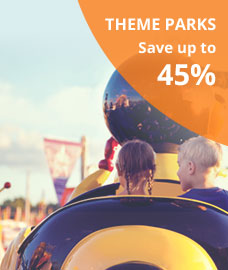 THEME PARKS Save up to 45%