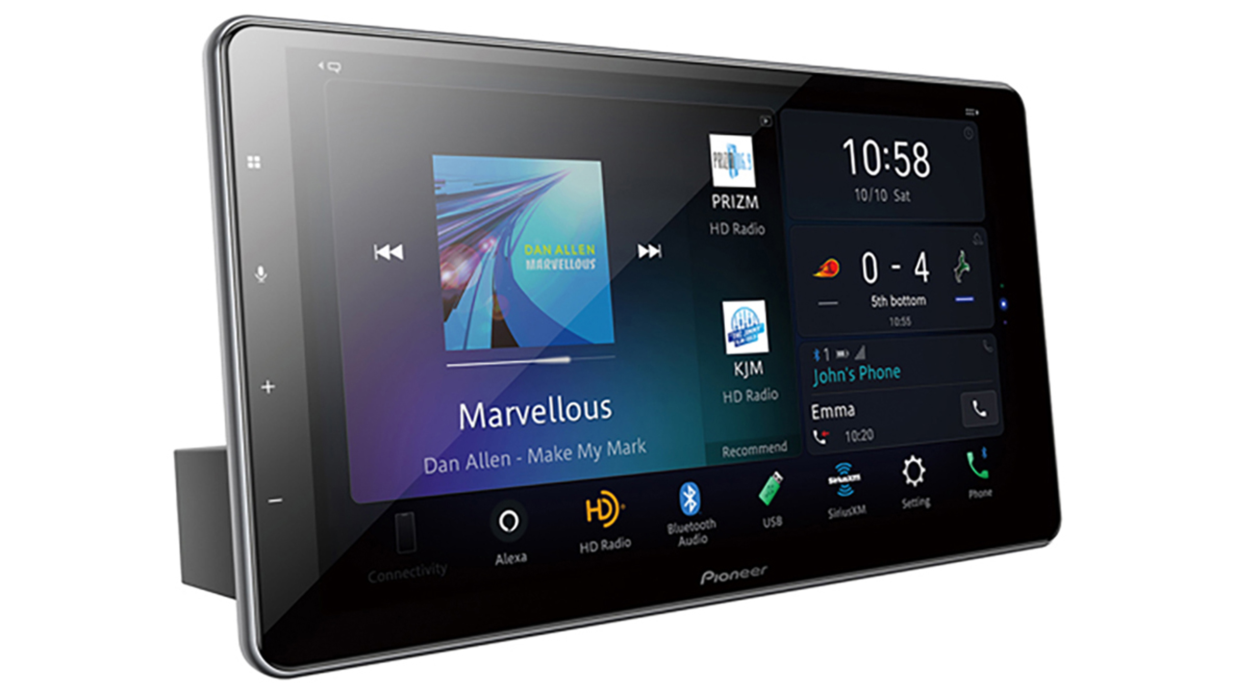 Pioneer debuts 10.1inch car infotainment tablet with Amazon Alexa