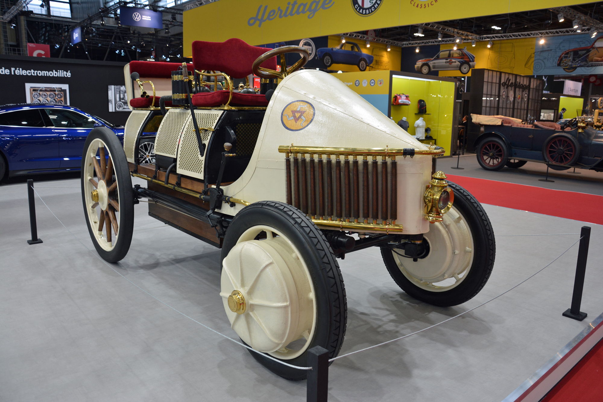 LohnerPorsche hybrid car replica displayed at Retromobile 2020 Autoblog