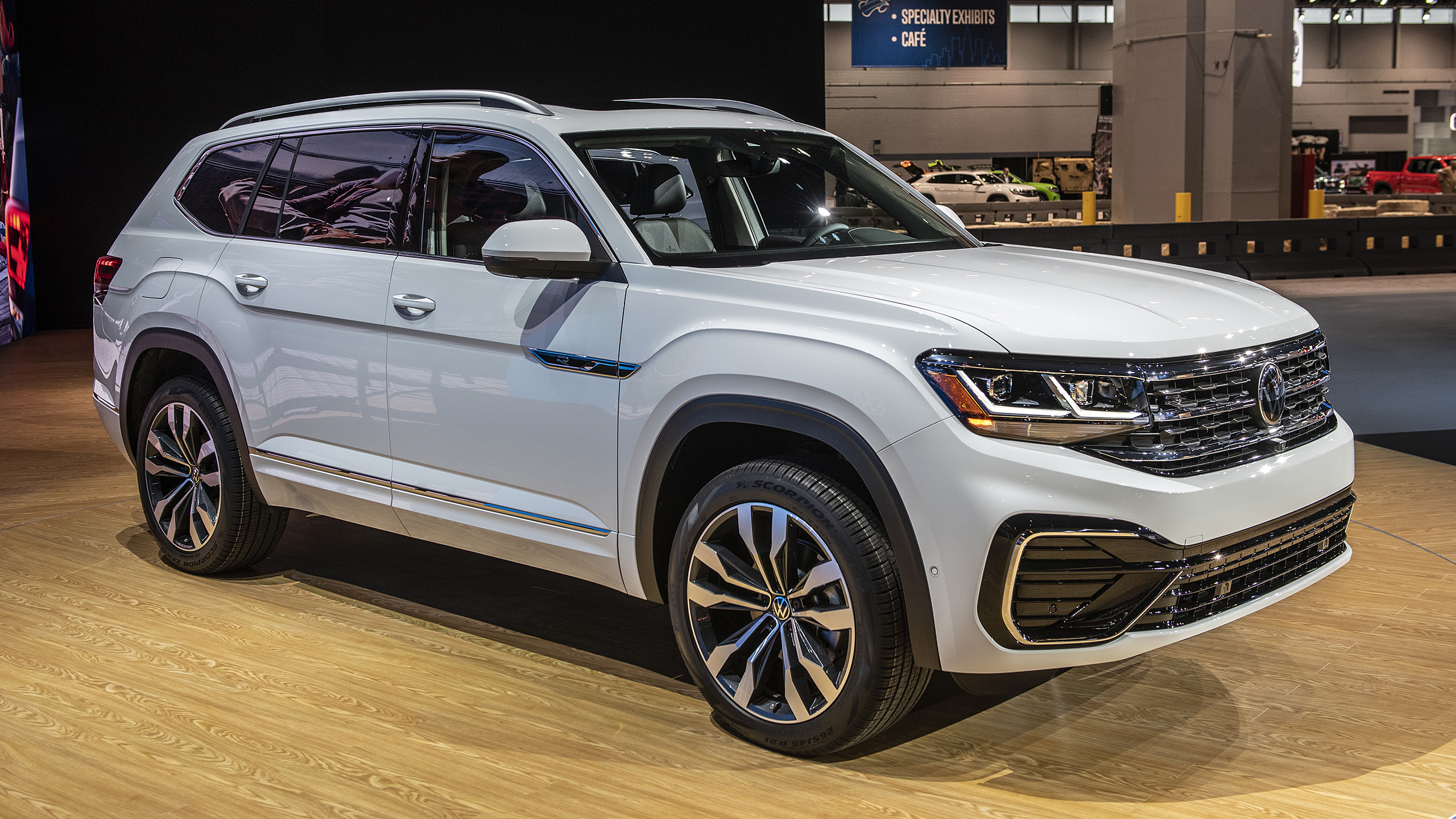 2021 Volkswagen Atlas unveiled at Chicago auto show with new design