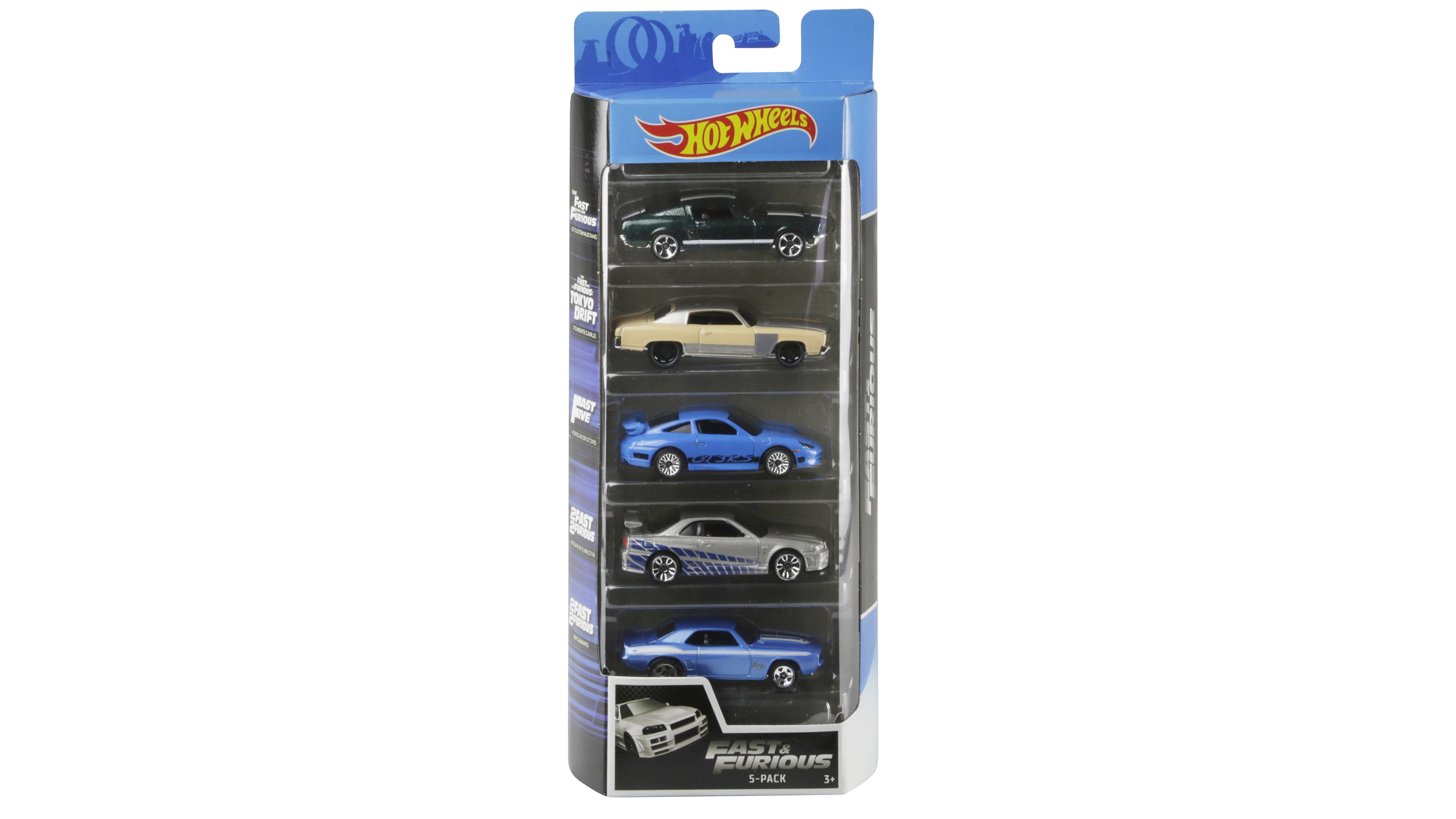 hot wheels fast and furious 5 pack