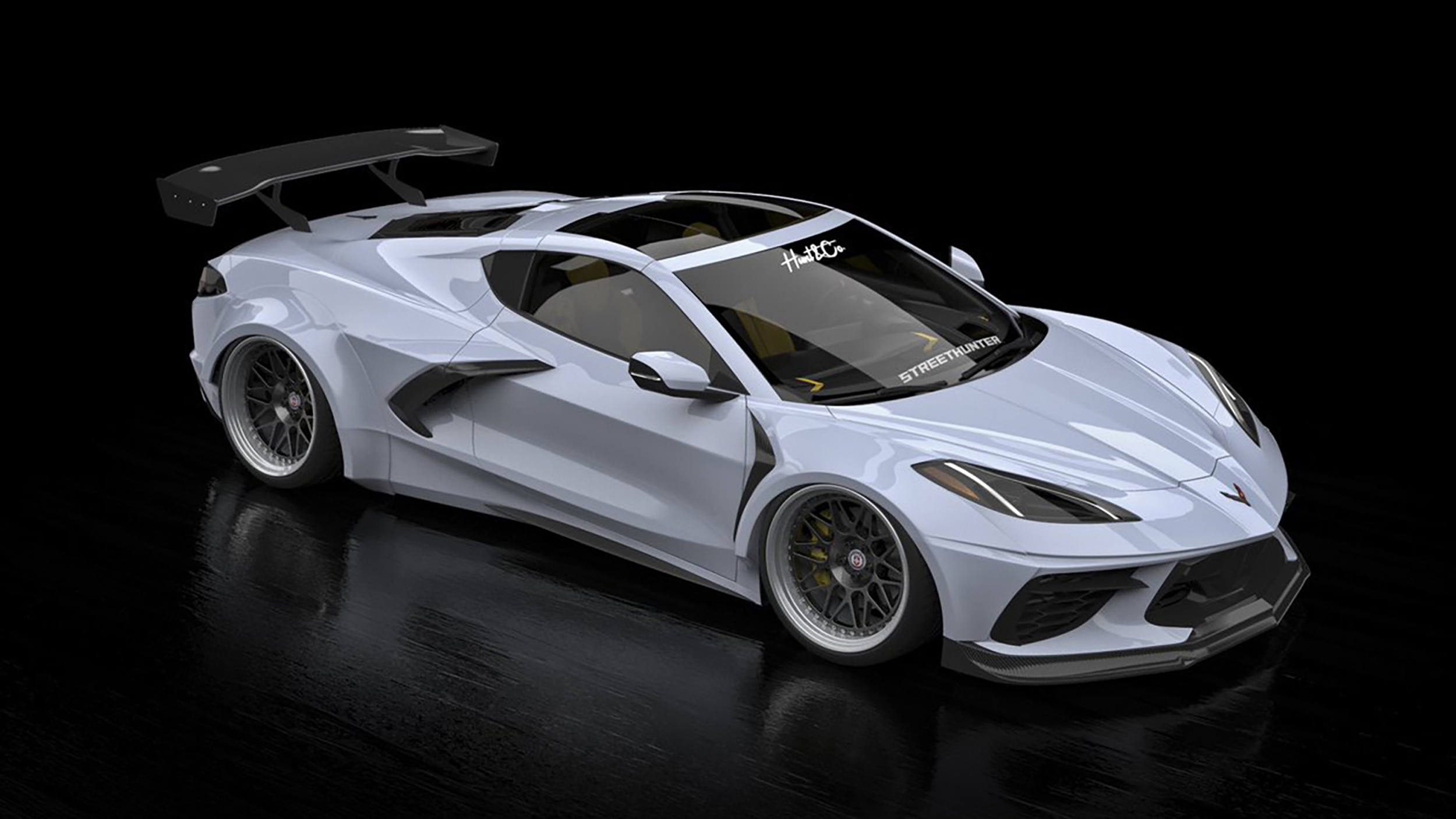 racing and the Chevrolet C8.R, a California-based company has rendered a wi...