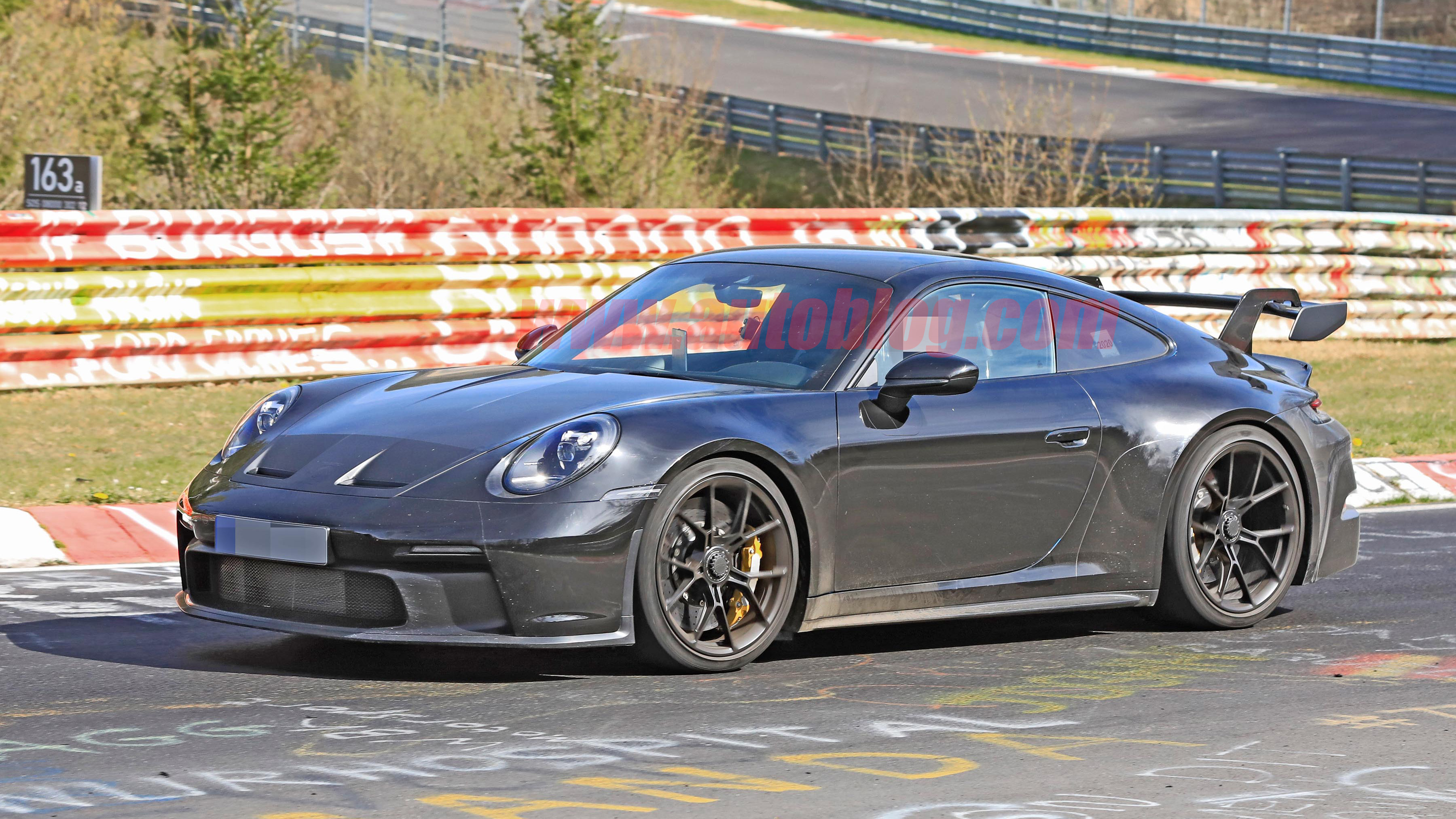 Our best look yet of the 992 Porsche 911 GT3 in spy photos.
