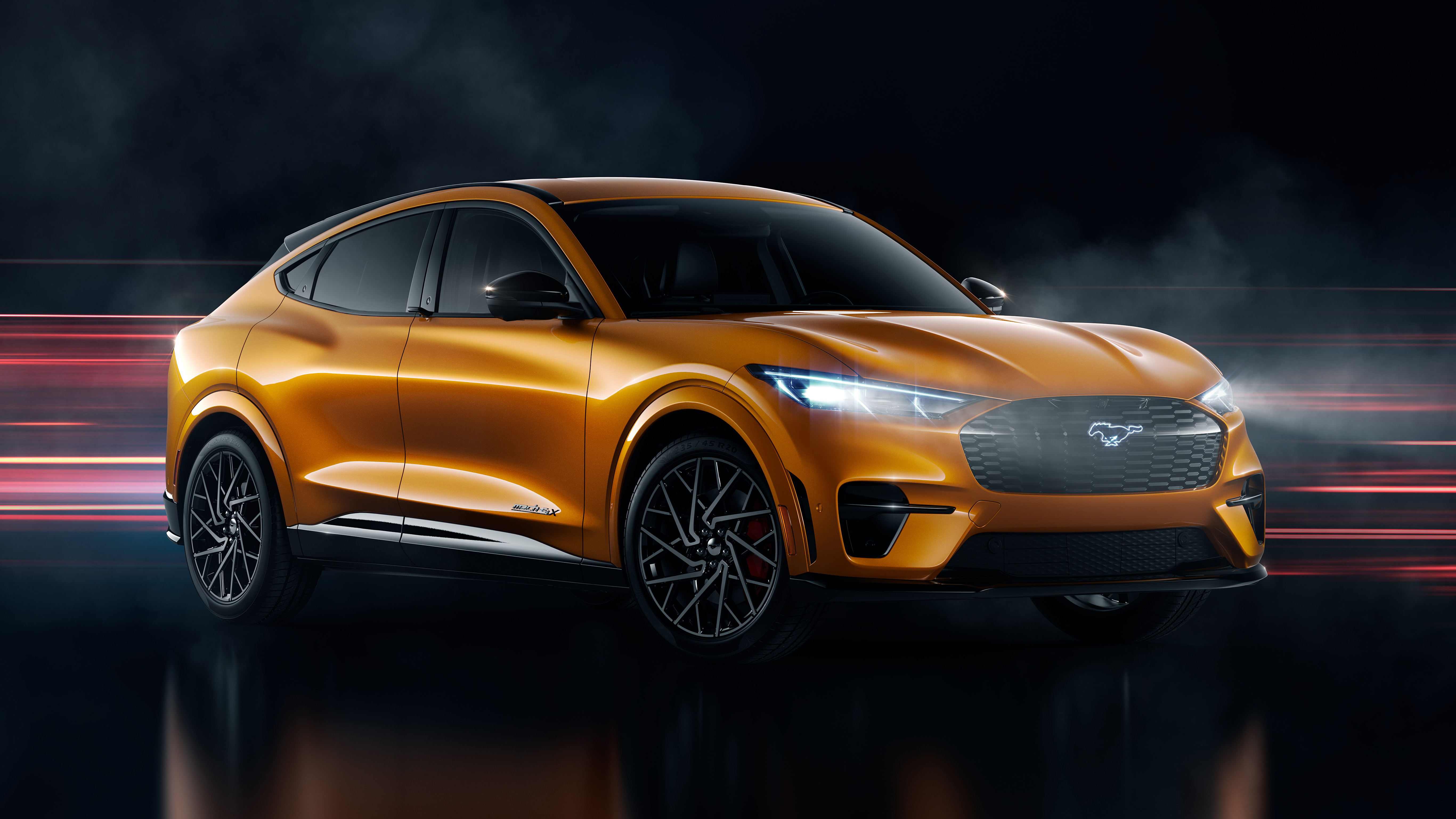 21 Ford Mustang Mach E Gets New Cyber Orange Color