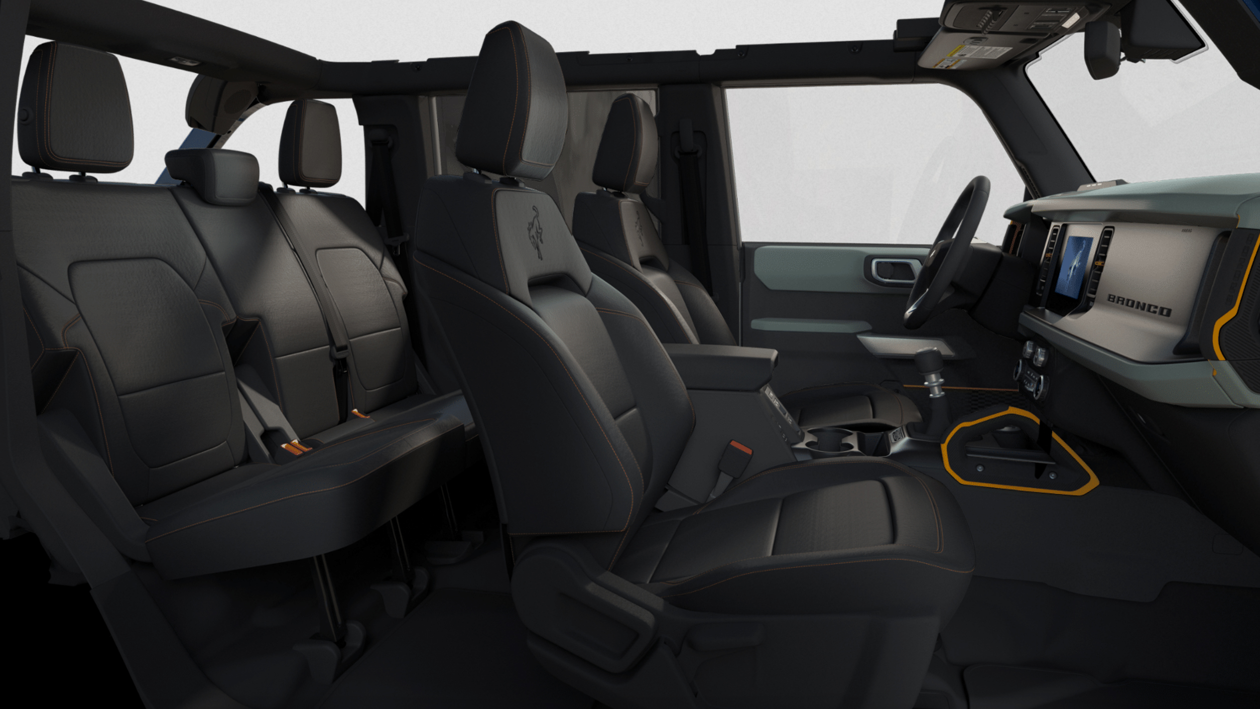 2021 ford bronco interior color combinations revealed