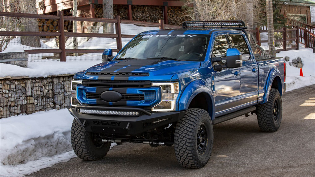 Ford Shelby F250 Super Baja revealed with dunerunning suspension