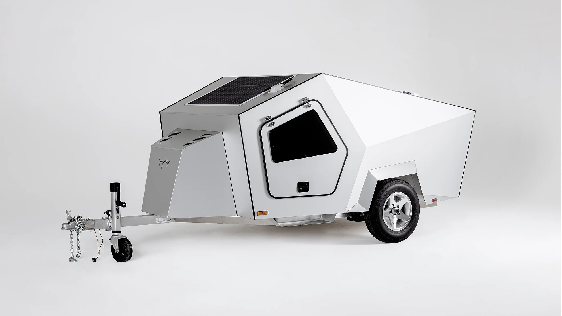 Polydrops' new EV camping trailer boasts a big battery, solar panels