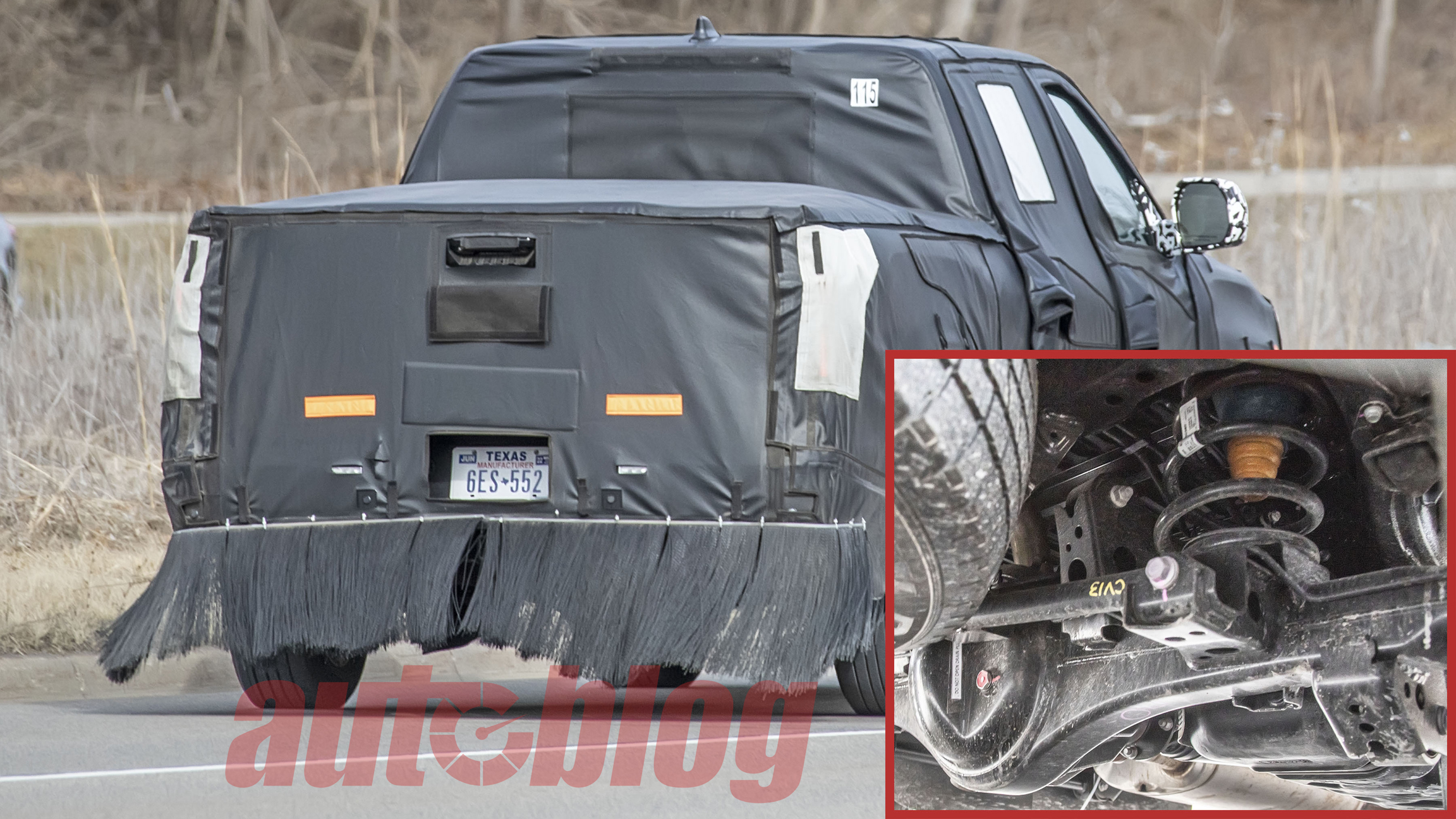 Next-generation Tundra caught testing with coil springs in new spy
