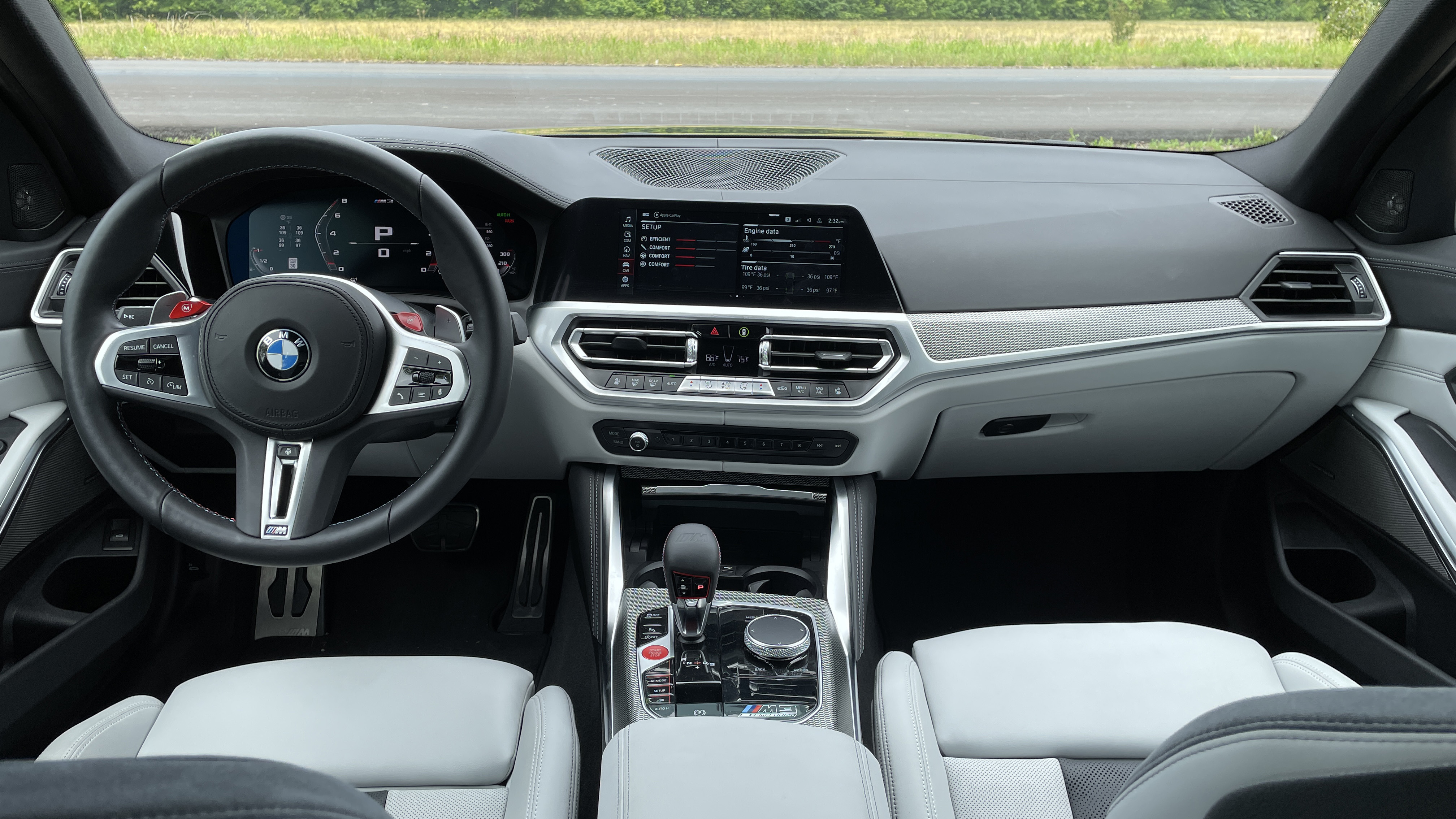 2021 BMW M3 Competition interior Photo Gallery