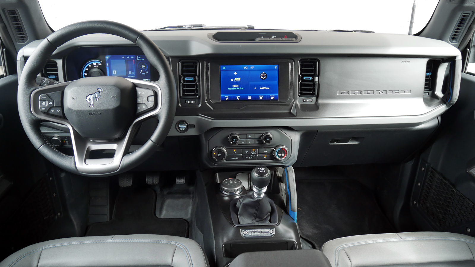New Ford Bronco Interior Photos Matttroy