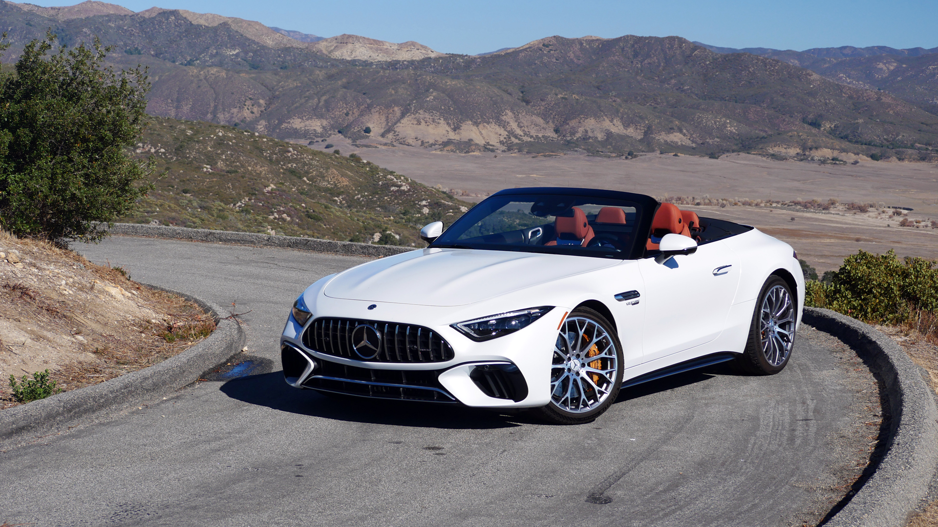 2022 MercedesAMG SL 55 First Drive Review When 55 is greater than 63