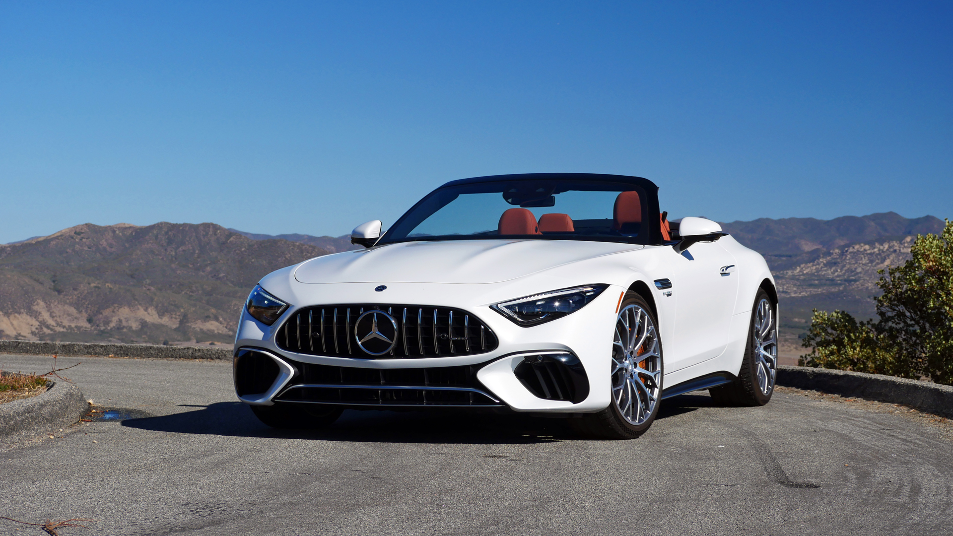 2022 MercedesAMG SL 55 First Drive Review When 55 is greater than 63