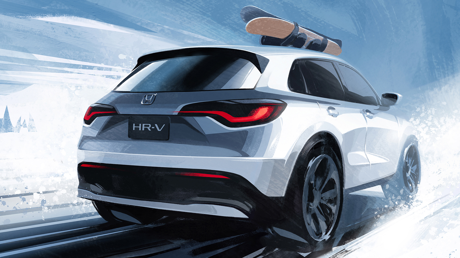 2023 Honda HRV renderings Photo Gallery