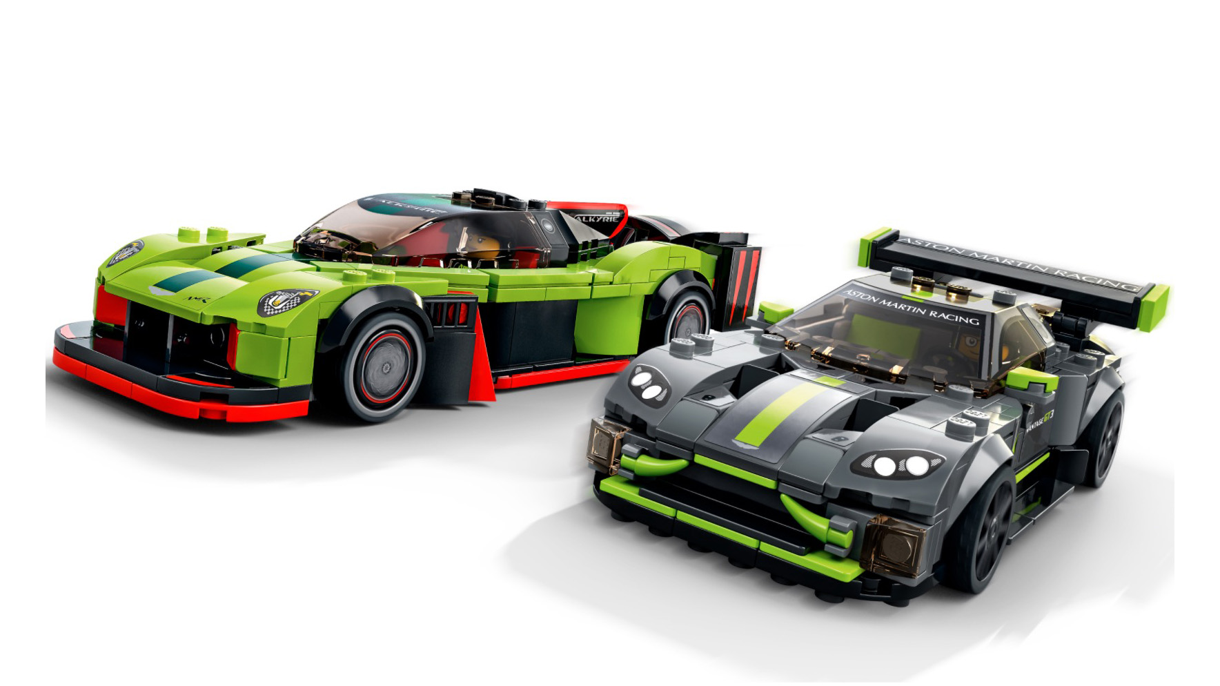Lego Speed Champions Aston Martin Valkyrie Amr & Vantage Gt3 Photo Gallery