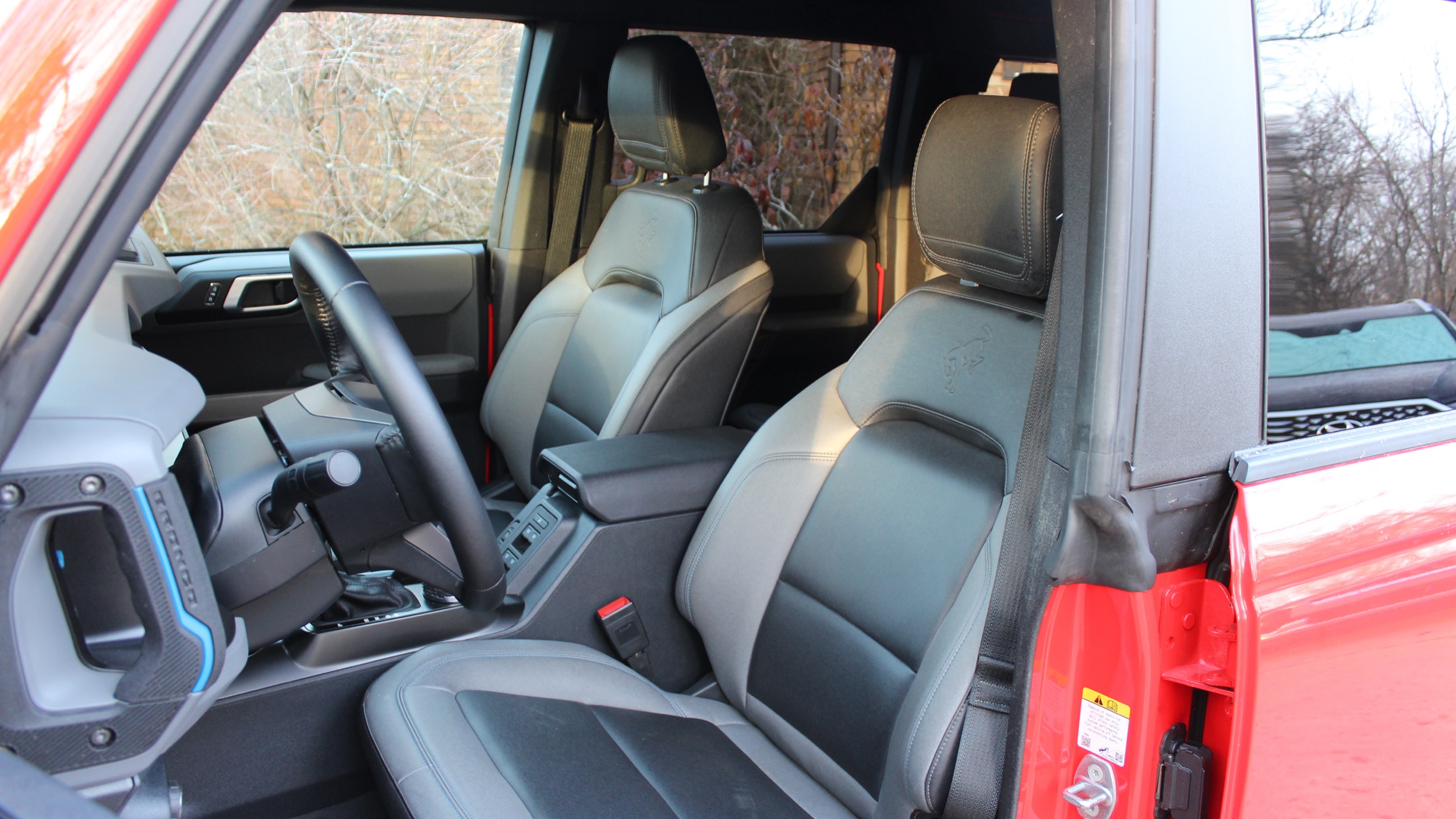 Ford Bronco Black Diamond Interior Review Purposebuilt Autoblog
