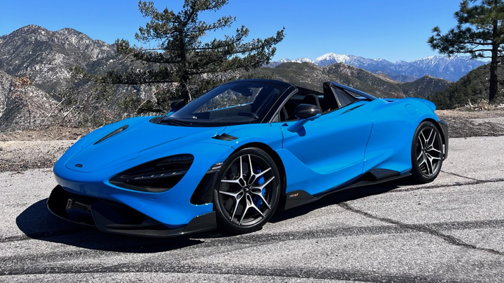 McLaren 765LT Spider Road Test Clearing the air on Angeles Crest