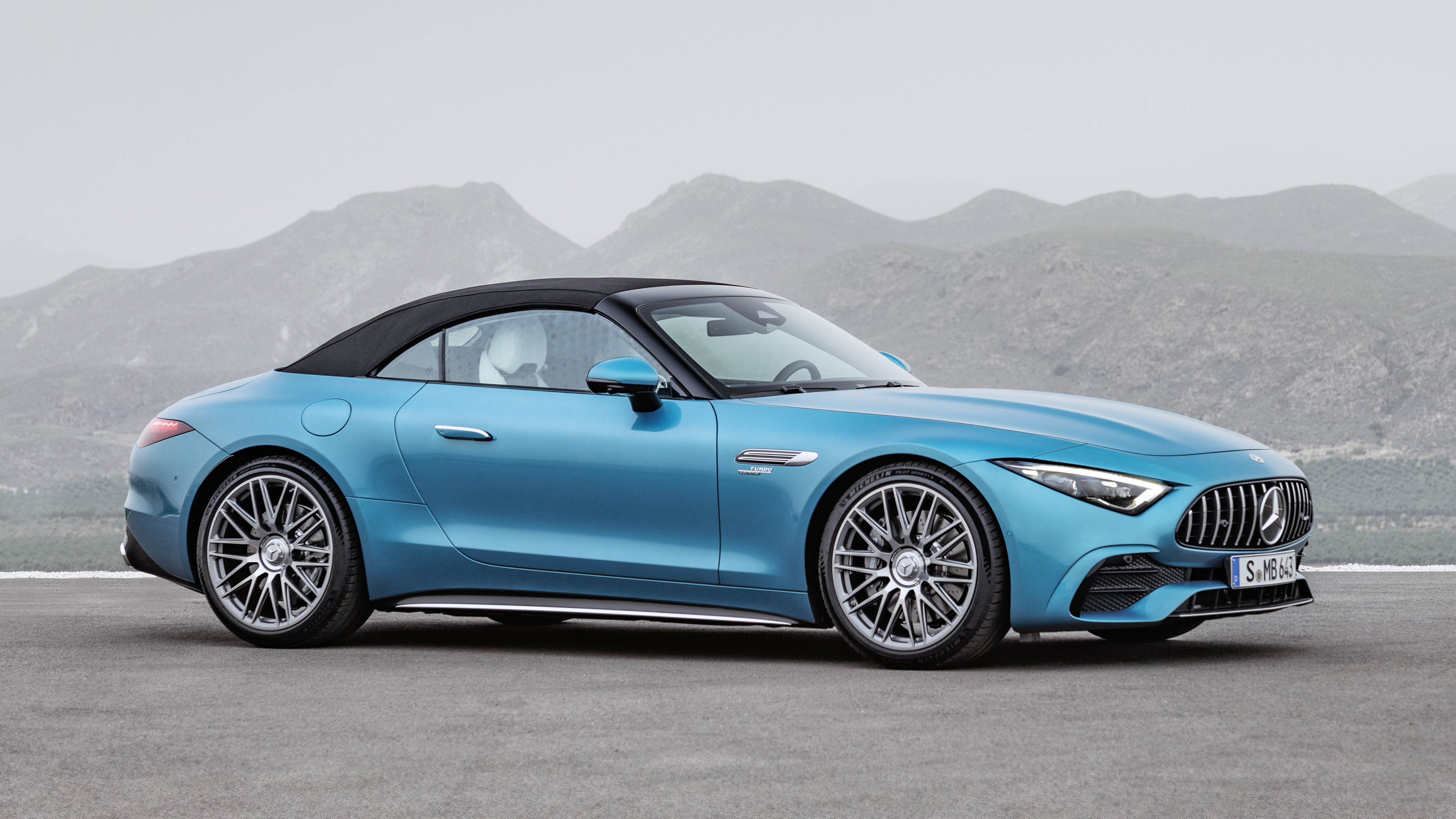 MercedesAMG SL 43 fourcylinder model joins roadster's lineup Autoblog