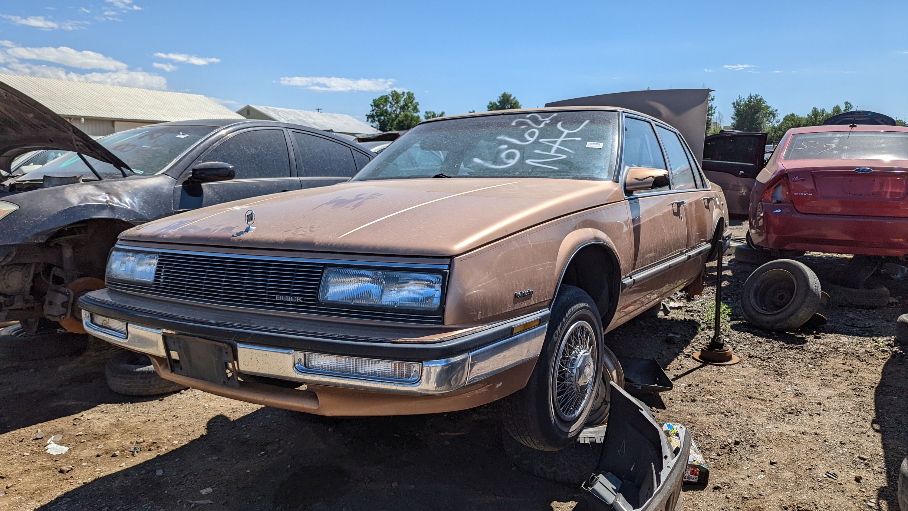47 - 1988 Buick LeSabre in Colorado junkyard - Photo by Murilee Martin