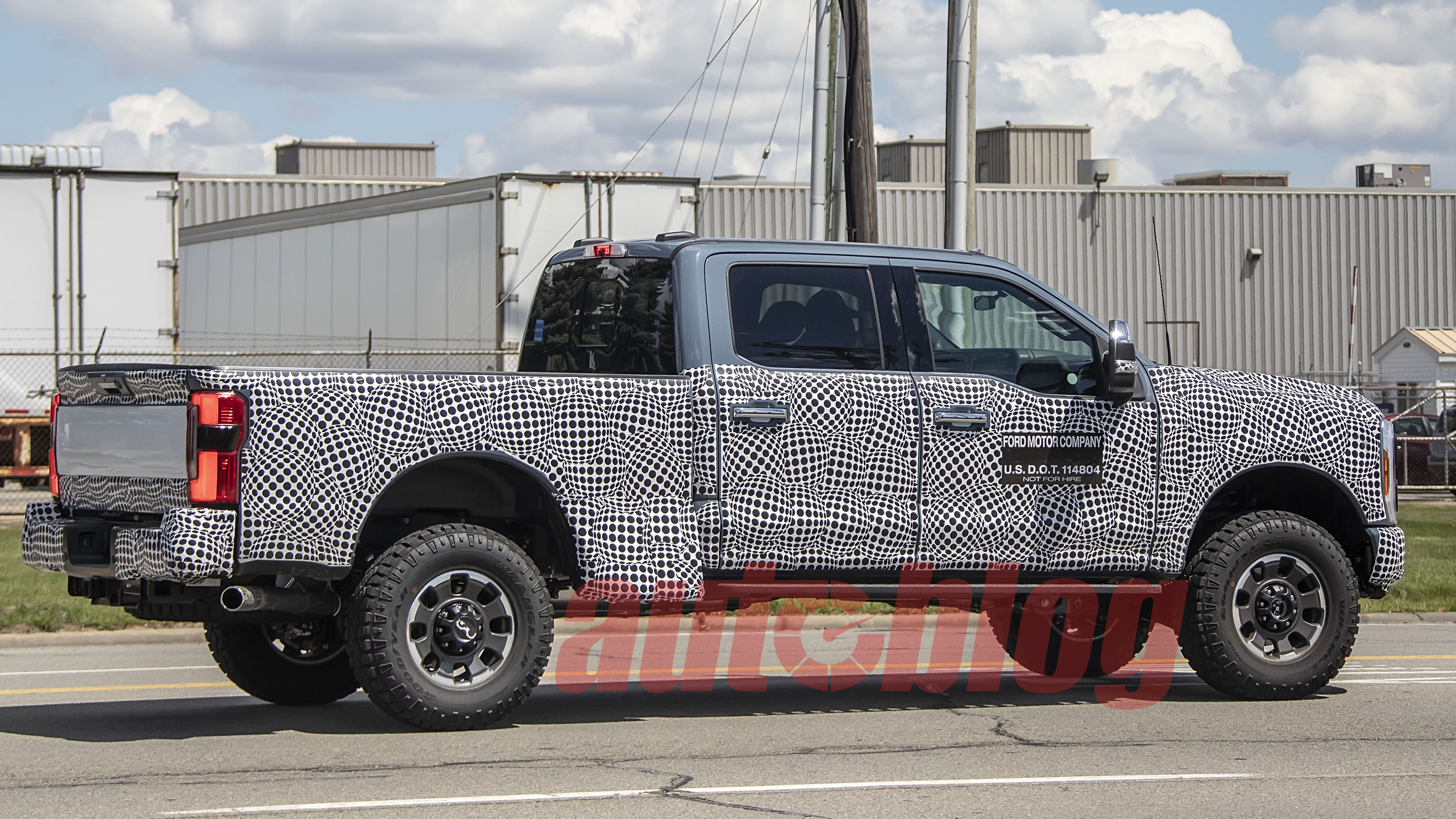 Updated Ford Super Duty Tremor prototype caught testing in new spy photos