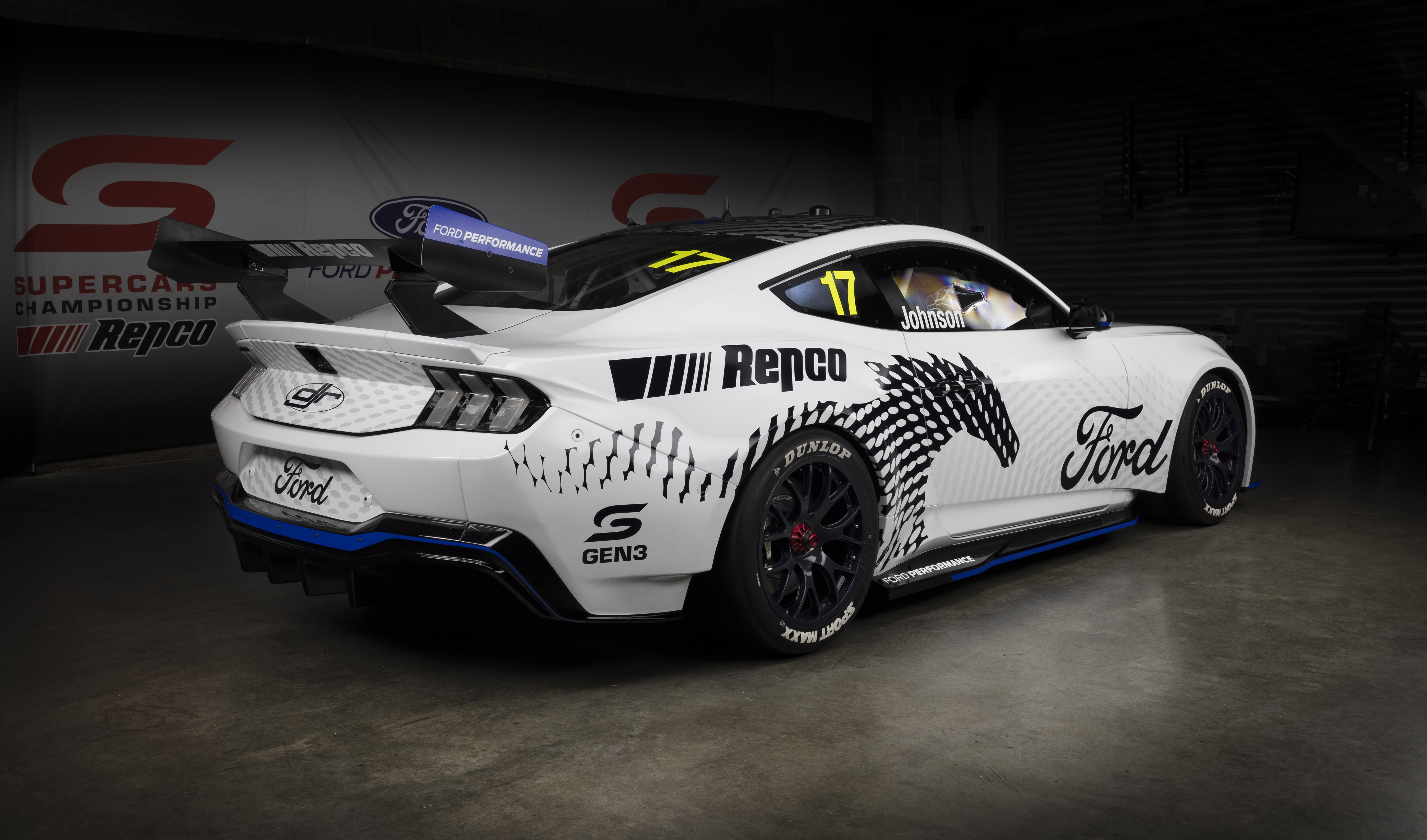 2024 Ford Mustang dons a racing suit for Australia's Supercars series - Autoblog