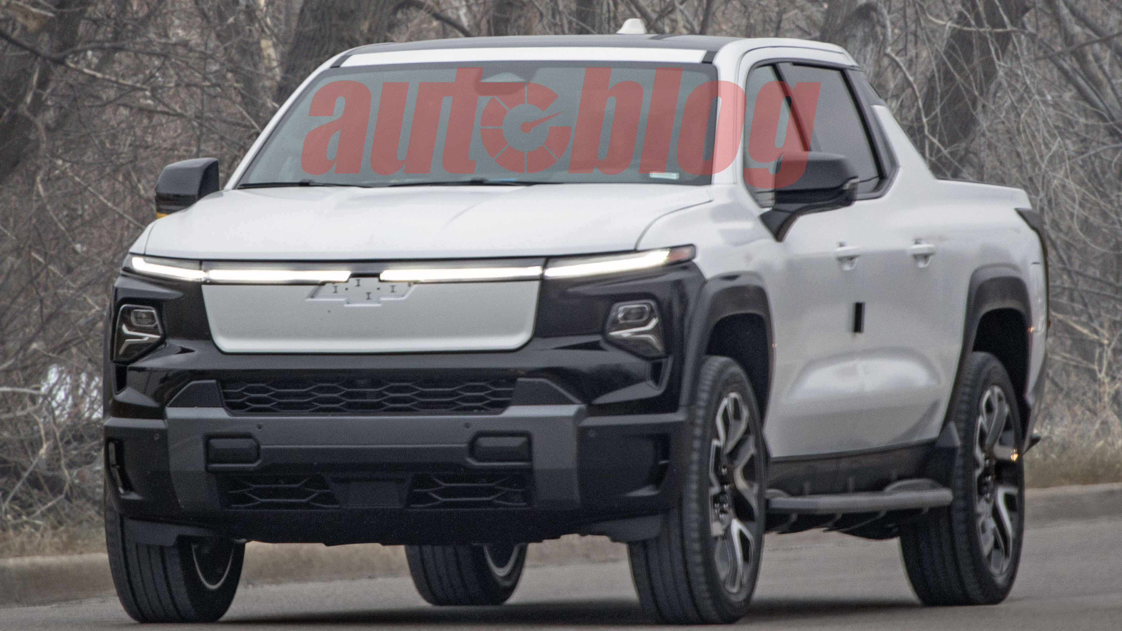 2024 Chevrolet Silverado EV spied out testing in RST trim Autoblog