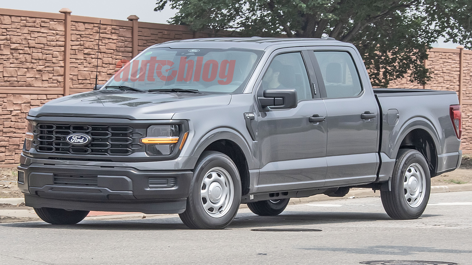 Ford F150 XL spy photos show off updated fascia for base truck Autoblog