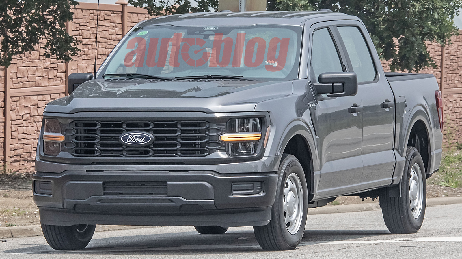 Ford F150 XL spy photos show off updated fascia for base truck Autoblog