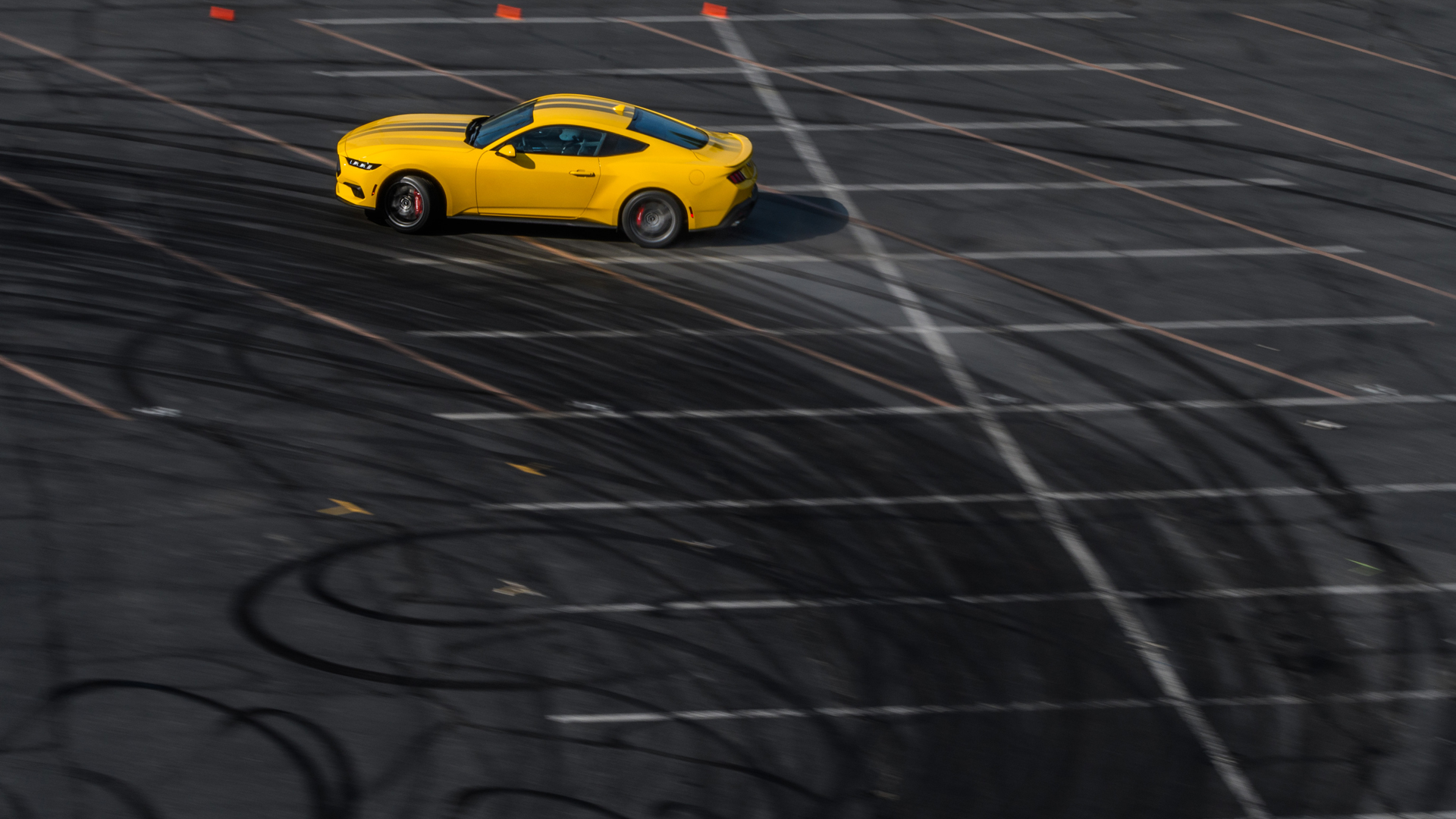 The 2024 Ford Mustang has a drift brake. It. Is. AWESOME! Autoblog