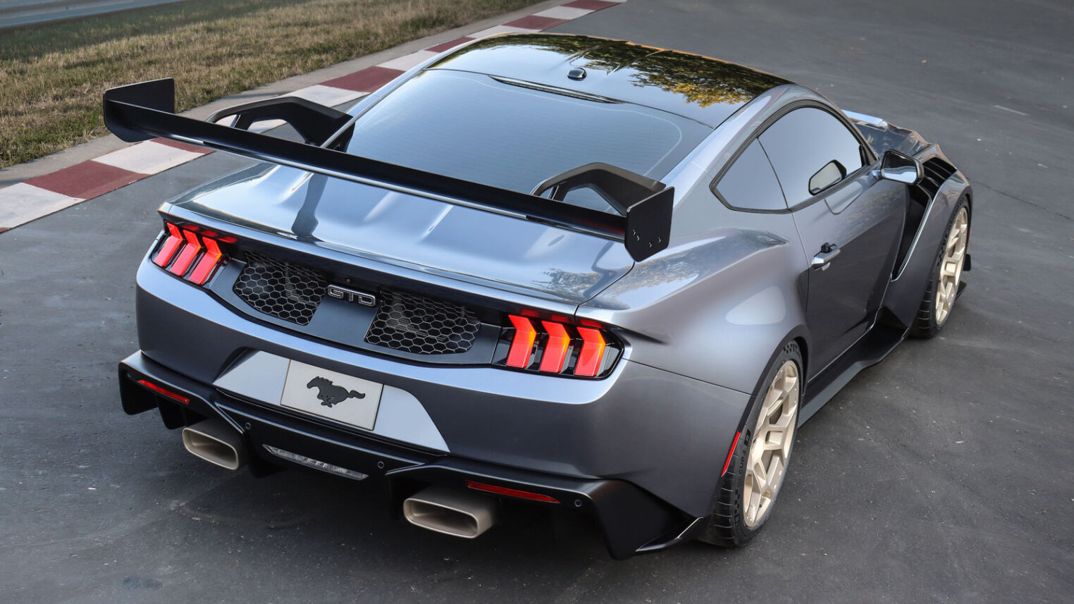 2025 Ford Mustang GTD revealed as a race car for the road — it costs