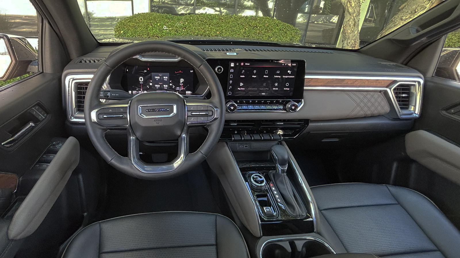 GMC Canyon Denali Interior Review Midsize luxury truck benchmark