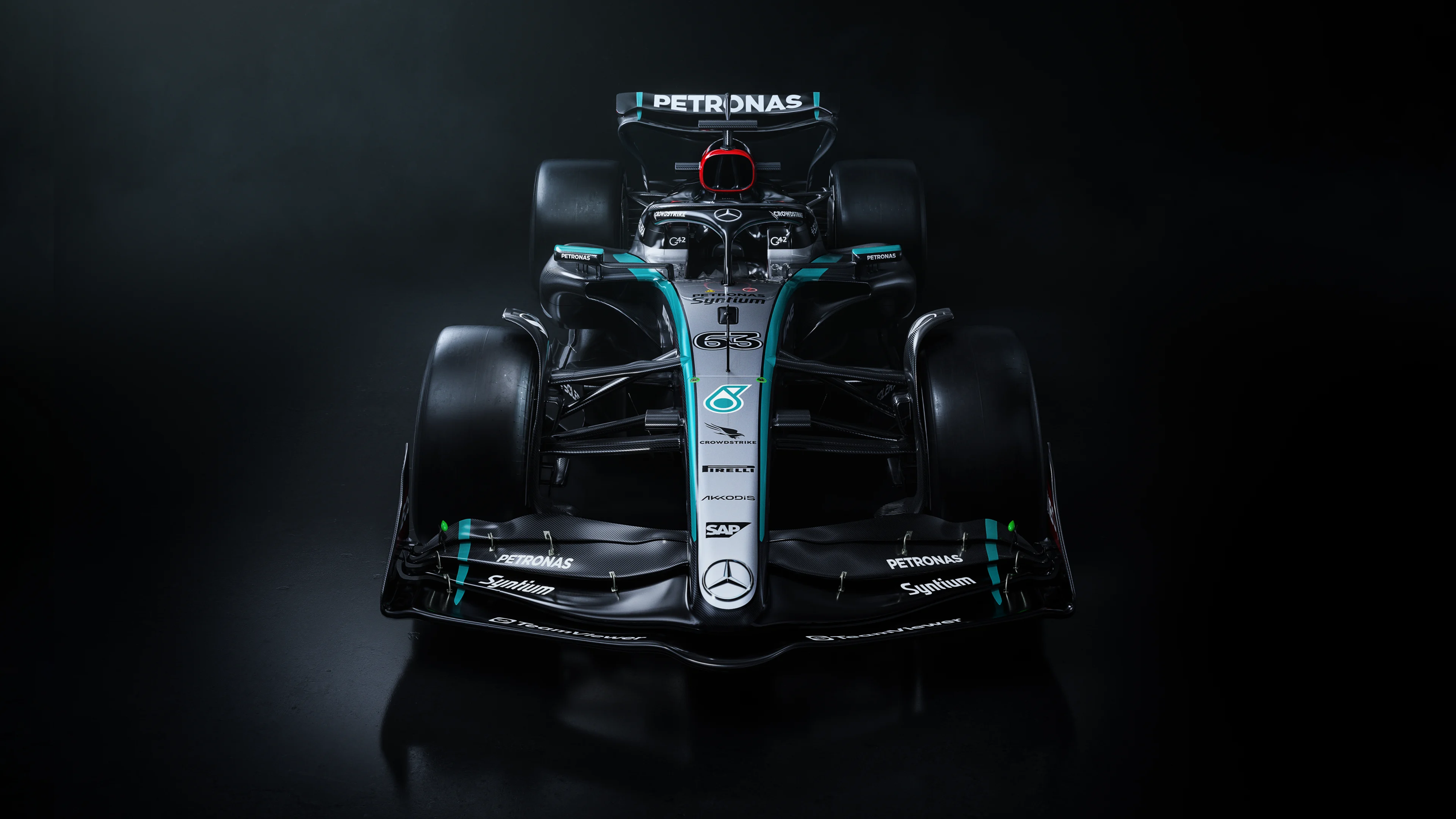 MercedesAMG F1 W15 E Performance name almost as long as the 2024 F1