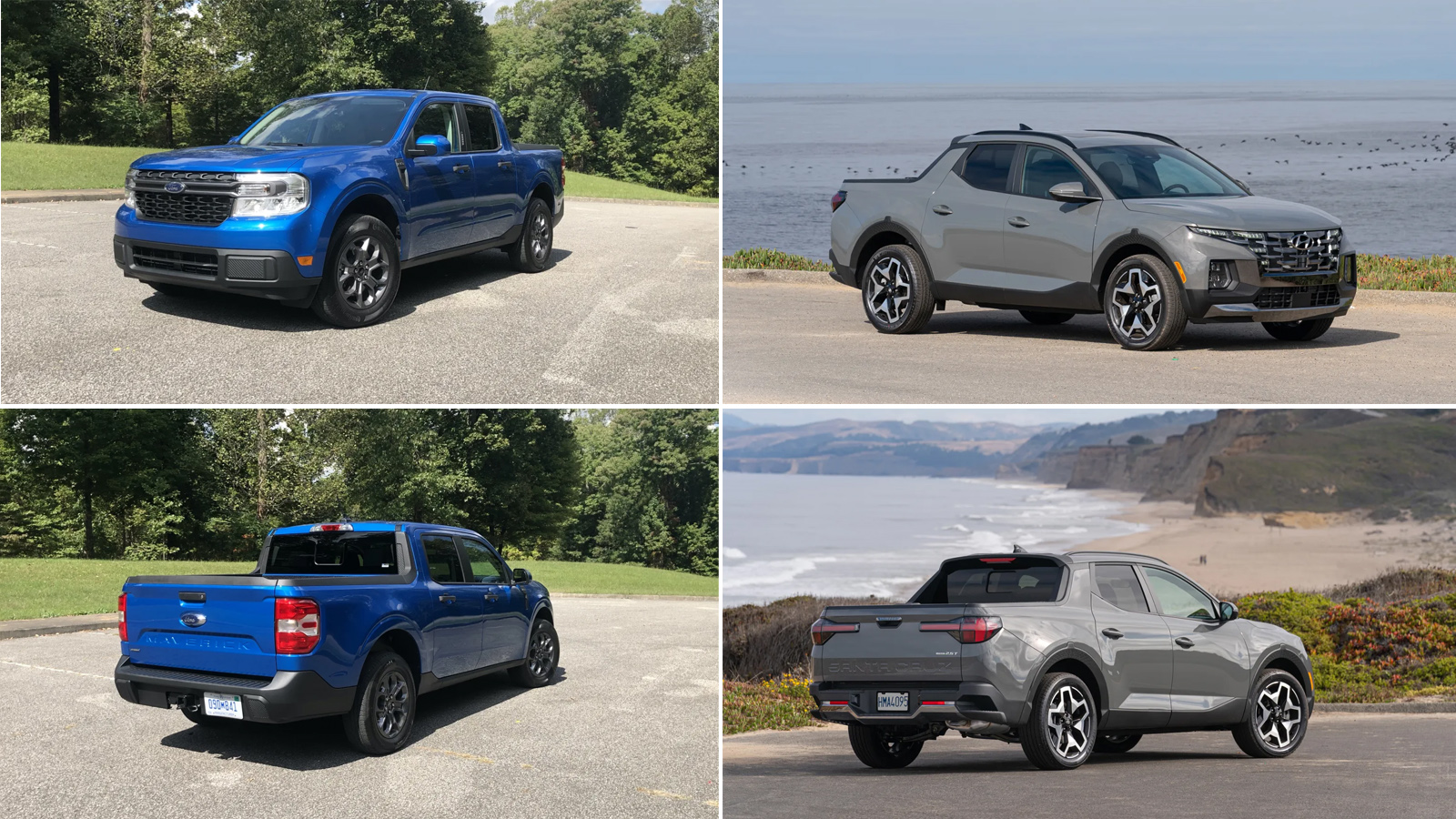 Ford Maverick vs Hyundai Santa Cruz 2024 Comparison Autoblog