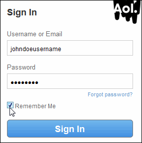 Aol mail sign in